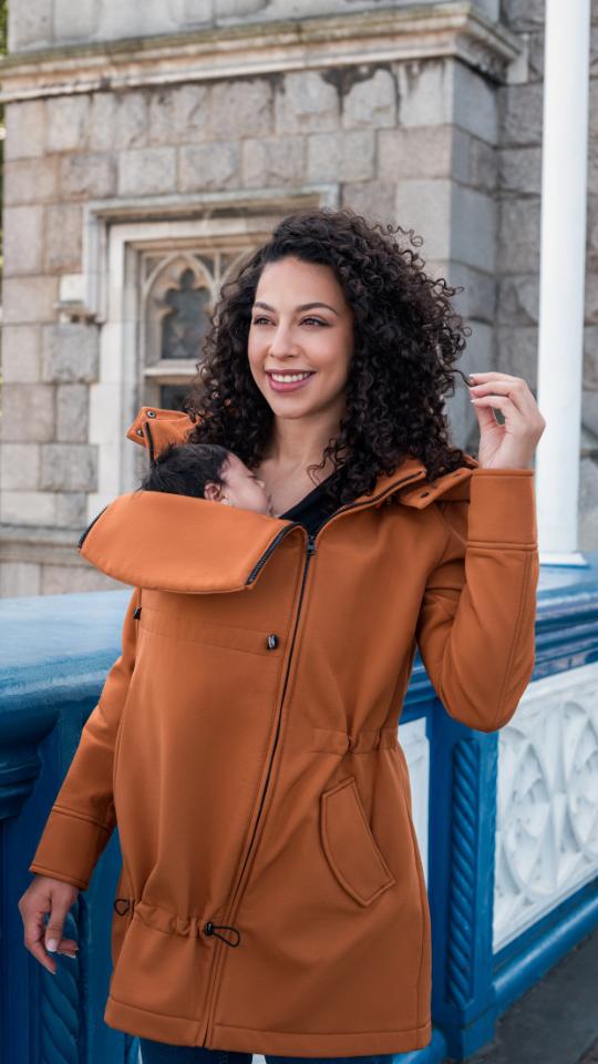 Abrigo Wombat Shell compatible con cualquier portabeb&eacute;s ergon&oacute;mico